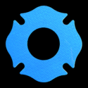 Blue - 2 1/2" Hose Connection Marker