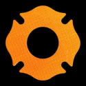 Orange - 2 1/2" Hose Connection Marker