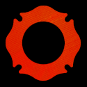 Red - 4 1/2" Engine/Pumper Connection Nozzle Marker
